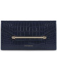 Strathberry - Multrees Leather Wallet On Chain - Lyst