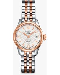 Tissot - T41218333 Le Locle Automatic Bracelet Strap Watch - Lyst
