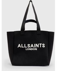AllSaints - Izzy East West Shopper Tote Bag - Lyst