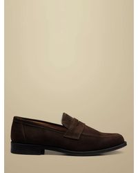 Charles Tyrwhitt - Suede Apron Loafers - Lyst