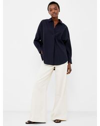 French Connection - Appelona Broderie Anglaise Back Shirt - Lyst
