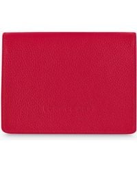 Longchamp - Le Foulonné Compact Leather Wallet - Lyst
