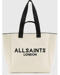 AllSaints - Izzy East/west Tote Bag - Lyst