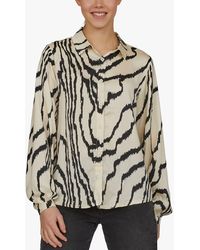 Sisters Point - Gada Loose Fitted Print Shirt - Lyst