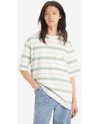 Levi's - Short Sleeve Stripe Workwear T-shirt - Lyst