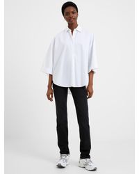 French Connection - Rhodes Poplin Blouse - Lyst