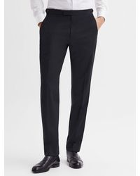 Reiss - Hope Modern Fit Wool Blend Travel Suit Trousers - Lyst
