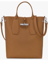 Longchamp - Roseau Medium Crossbody Bag - Lyst