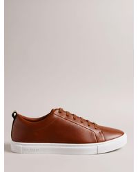 Ted Baker - Artem Cupsole Lace Up Trainers - Lyst