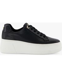 Dune - Episode Leather Flatform Low-top Trainers - Lyst