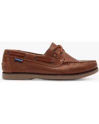 Chatham - Whitstable Leather Boat Shoes - Lyst