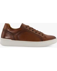 Dune - Toledo Low Top Leather Trainers - Lyst