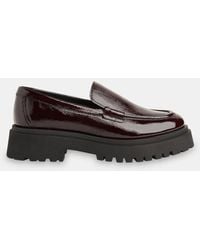 Whistles - Aerton Leather Chunky Loafers - Lyst