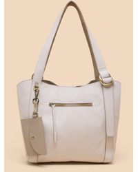 White Stuff - Hannah Leather Tote Bag - Lyst