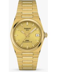 Tissot - Prx Powermatic 80 Bracelet Strap Watch - Lyst