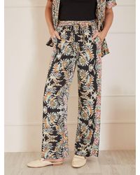 Yumi' - Paisley Relaxed Fit Trousers - Lyst