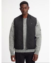 Calvin Klein - Crinkle Quilted Gilet - Lyst