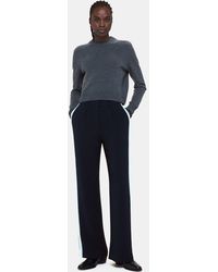 Whistles - Crepe Side Stripe Trousers - Lyst
