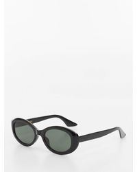 Mango - Flora Oval Sunglasses - Lyst