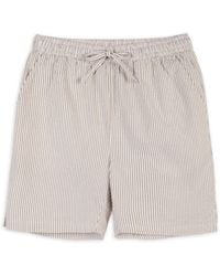 Chelsea Peers - Cotton Stripe Shorts - Lyst