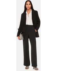 Whistles - Satin Side Stripe Tux Trousers - Lyst