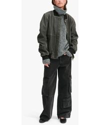 My Essential Wardrobe - Gilo Leather Bomber Jacket - Lyst