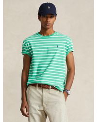 Ralph Lauren - Classic-fit Striped Jersey T-shirt - Lyst