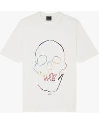 Paul Smith - Skull Organic Cotton Short Sleeve T-shirt - Lyst