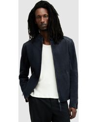 AllSaints - Cora Leather Jacket - Lyst