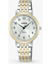 Lorus - Sunray Dial Bracelet Strap Watch - Lyst