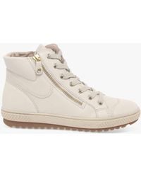 gabor bulner high top trainer leather