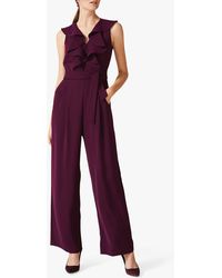 phase eight oxblood moriko jumpsuit