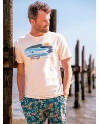 Brakeburn - Bay Cotton T-shirt - Lyst
