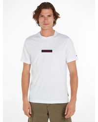 Tommy Hilfiger - Box Logo T-shirt - Lyst