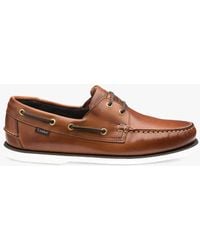 Loake - 528 Moccasin Deck Shoes - Lyst