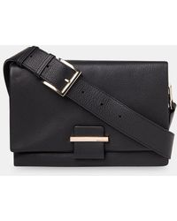 Whistles - Teo Leather Crossbody Bag - Lyst