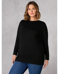 Live Unlimited - Curve Relaxed Jersey Top - Lyst
