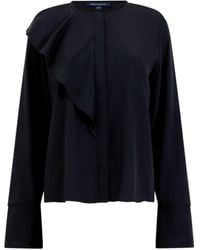 French Connection - Crepe Shirt - Lyst