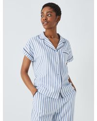 John Lewis - Luna Stripe Shirt Pyjama Top - Lyst