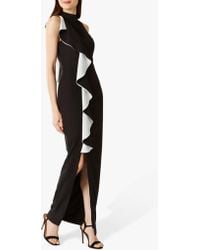 coast moira ruffle dress