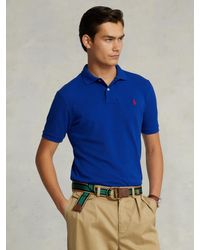 Ralph Lauren - Polo Short Sleeve Custom Slim Polo Shirt - Lyst