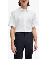 BOSS - Hugo Ebor Short Sleeve Shirt - Lyst