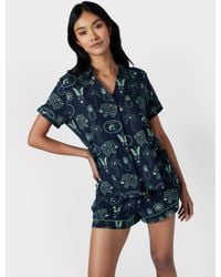 Chelsea Peers - Tropical Holiday Print Short Pyjamas - Lyst