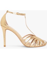 John Lewis - Melody Leather Caged Strappy Stiletto Sandals - Lyst