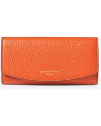 Aspinal of London - Essential Pebble Leather Purse - Lyst