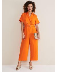 Phase Eight - Pria Linen Blend Jumpsuit - Lyst