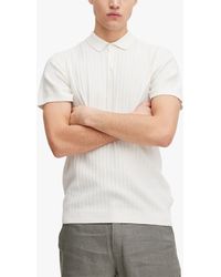 Casual Friday - Karl Short Sleeve Knitted Polo Shirt - Lyst
