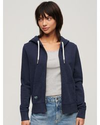 Superdry - Embellished Archived Zip Hoodie - Lyst