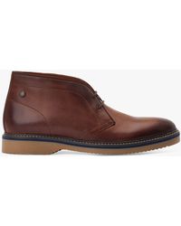 Base London - Brody Leather Chukka Boots - Lyst