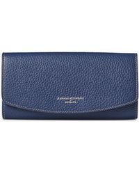 Aspinal of London - Essential Pebble Leather Purse - Lyst